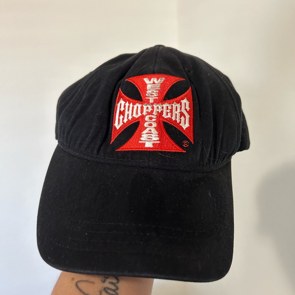 Vintage Y2K Early 00’s West Coast Choppers Jesse James Hat